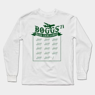 Boggs Beer Challenge '71 on white Long Sleeve T-Shirt